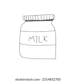 drink icon handwriting minimal line
