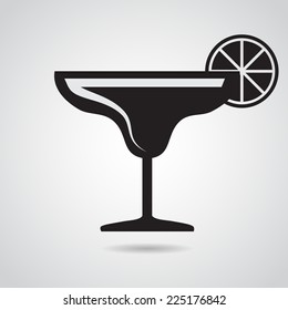 Drink icon isolated on white background. Vector art.