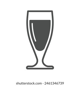 Drink icon isolated on white background. Beverage symbol modern, simple, vector, icon for website design, mobile app, ui. Vector Illustration