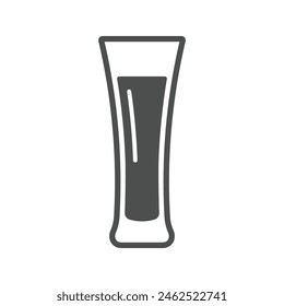 Drink icon isolated on white background. Beverage symbol modern, simple, vector, icon for website design, mobile app, ui. Vector Illustration