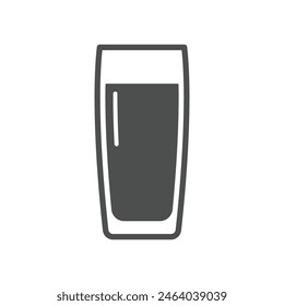 Drink icon isolated on white background. Beverage symbol modern, simple, vector, icon for website design, mobile app, ui. Vector Illustration