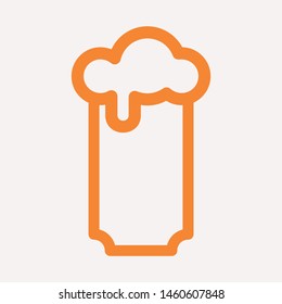 drink icon isolated sign symbol vector illustration for web and mobile - vector 