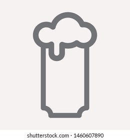 drink icon isolated sign symbol vector illustration for web and mobile - vector 