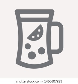 drink icon isolated sign symbol vector illustration for web and mobile - vector 