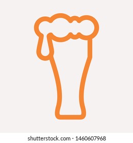 drink icon isolated sign symbol vector illustration for web and mobile - vector 