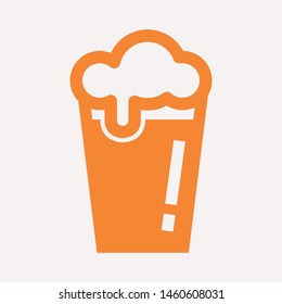 drink icon isolated sign symbol vector illustration for web and mobile - vector 