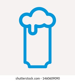 drink icon isolated sign symbol vector illustration for web and mobile - vector 