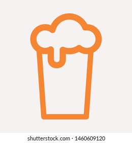 drink icon isolated sign symbol vector illustration for web and mobile - vector 