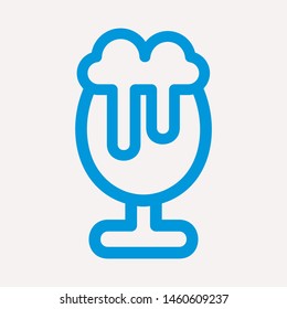 drink icon isolated sign symbol vector illustration for web and mobile - vector 