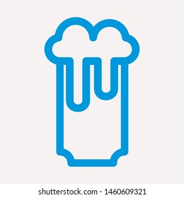 drink icon isolated sign symbol vector illustration for web and mobile - vector 
