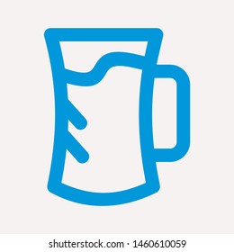 drink icon isolated sign symbol vector illustration for web and mobile - vector 