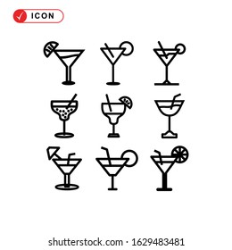drink icon or logo isolated sign symbol vector illustration - Collection of high quality black style vector icons
