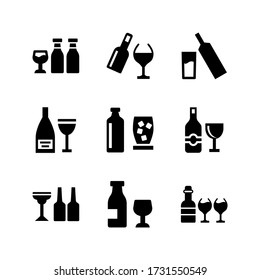 drink  icon or logo isolated sign symbol vector illustration - Collection of high quality black style vector icons
