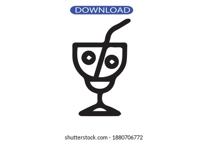 drink icon or logo isolated sign symbol vector illustration - high quality black style vector icons.