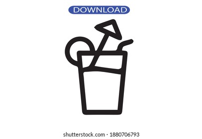 drink icon or logo isolated sign symbol vector illustration - high quality black style vector icons.