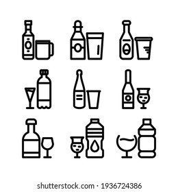 drink icon or logo isolated sign symbol vector illustration - Collection of high quality black style vector icons
