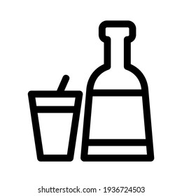 drink icon or logo isolated sign symbol vector illustration - high quality black style vector icons
