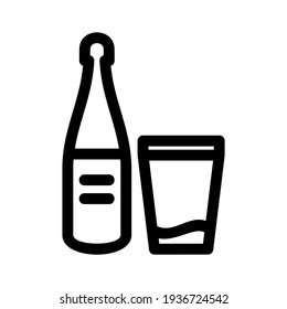 drink icon or logo isolated sign symbol vector illustration - high quality black style vector icons
