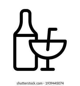 drink icon or logo isolated sign symbol vector illustration - high quality black style vector icons
