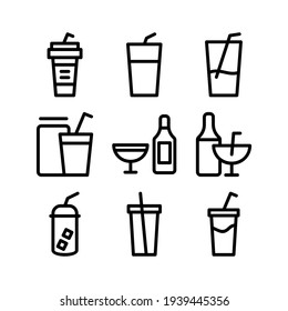 drink icon or logo isolated sign symbol vector illustration - Collection of high quality black style vector icons
