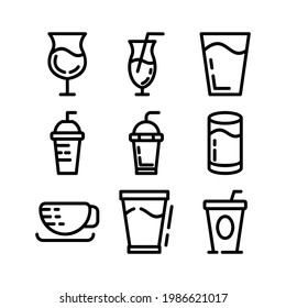 drink icon or logo isolated sign symbol vector illustration - Collection of high quality black style vector icons

