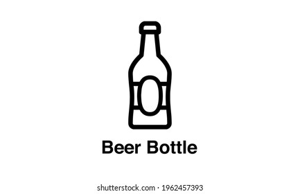 drink icon outline style with white background