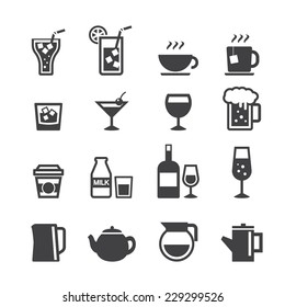 drink icon set