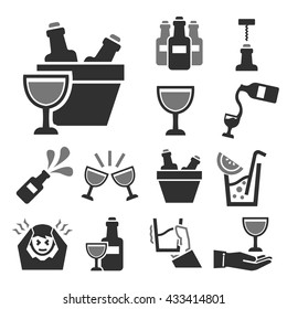 drink icon set