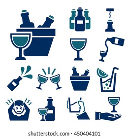 drink icon set