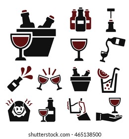 drink icon set
