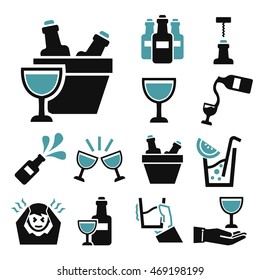 drink icon set