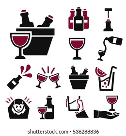 drink icon set