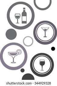 Drink Icon set eps10