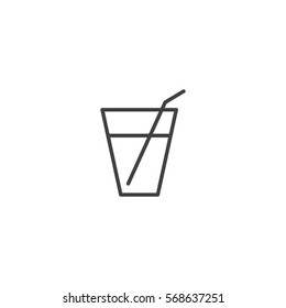 drink icon. sign design
