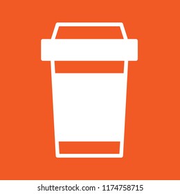 Drink icon, stock vector illustration, EPS10.