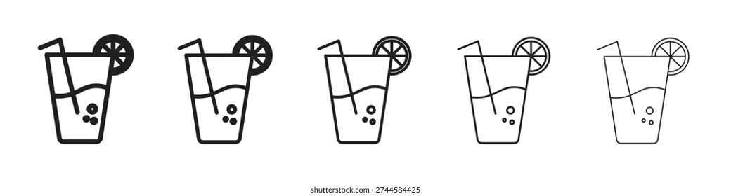Drink icon  Thin