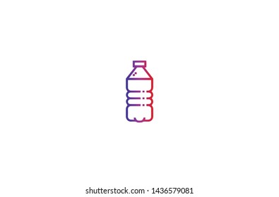 Drink icon in trendy flat style isolated on white background. Drink symbol. Vector illustration