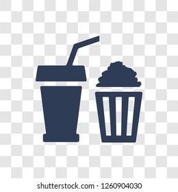 Drink icon. Trendy Drink logo concept on transparent background from Cinema collection