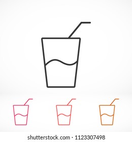 drink icon vector