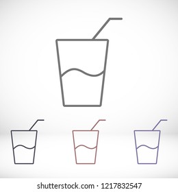 drink icon vector