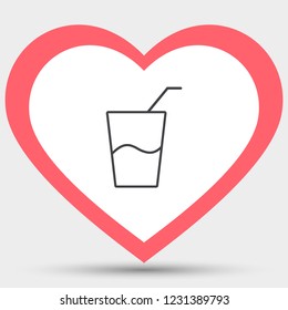 drink icon vector