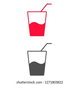 drink icon vector