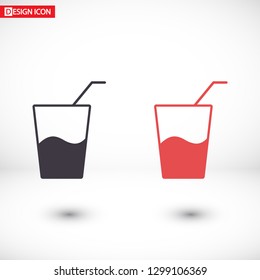 drink icon vector