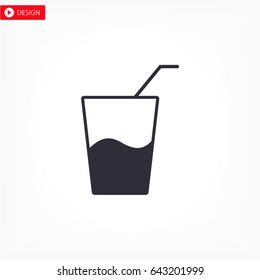 drink icon vector