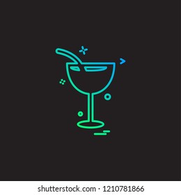 drink icon vector design
