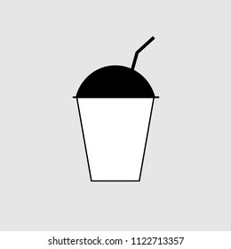 Drink icon vector design isolated