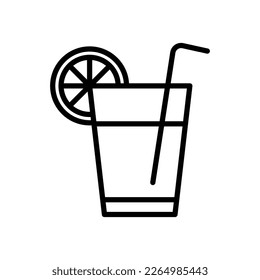 drink icon vector design template in white background