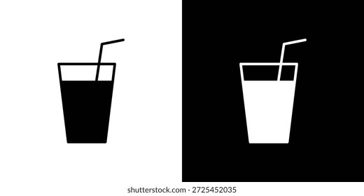 Trinken Sie Vektorgrafiken mit Symbolen. gefülltes Vektorzeichen, Symbolgrafik.