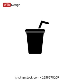 drink icon. Vector illustration EPS 10.