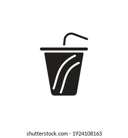 Trink Ikone in Vektorgrafik. Logotyp